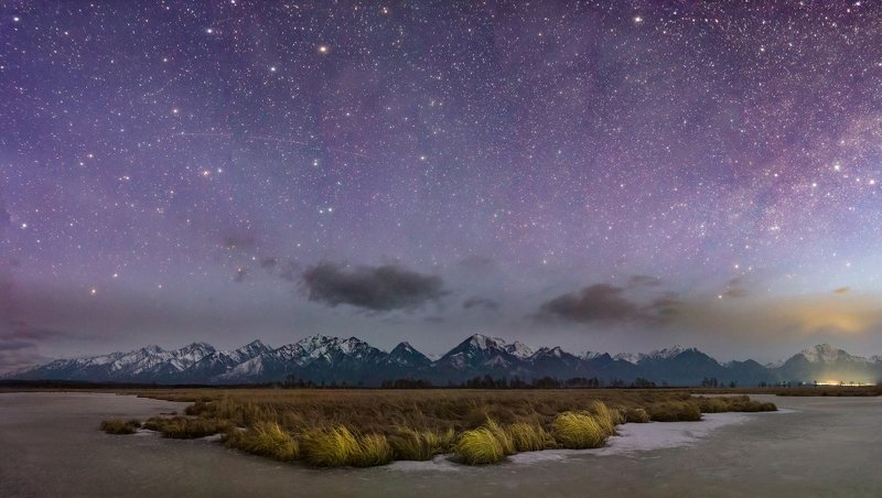 Звёздная ночь в Саянах фото превью