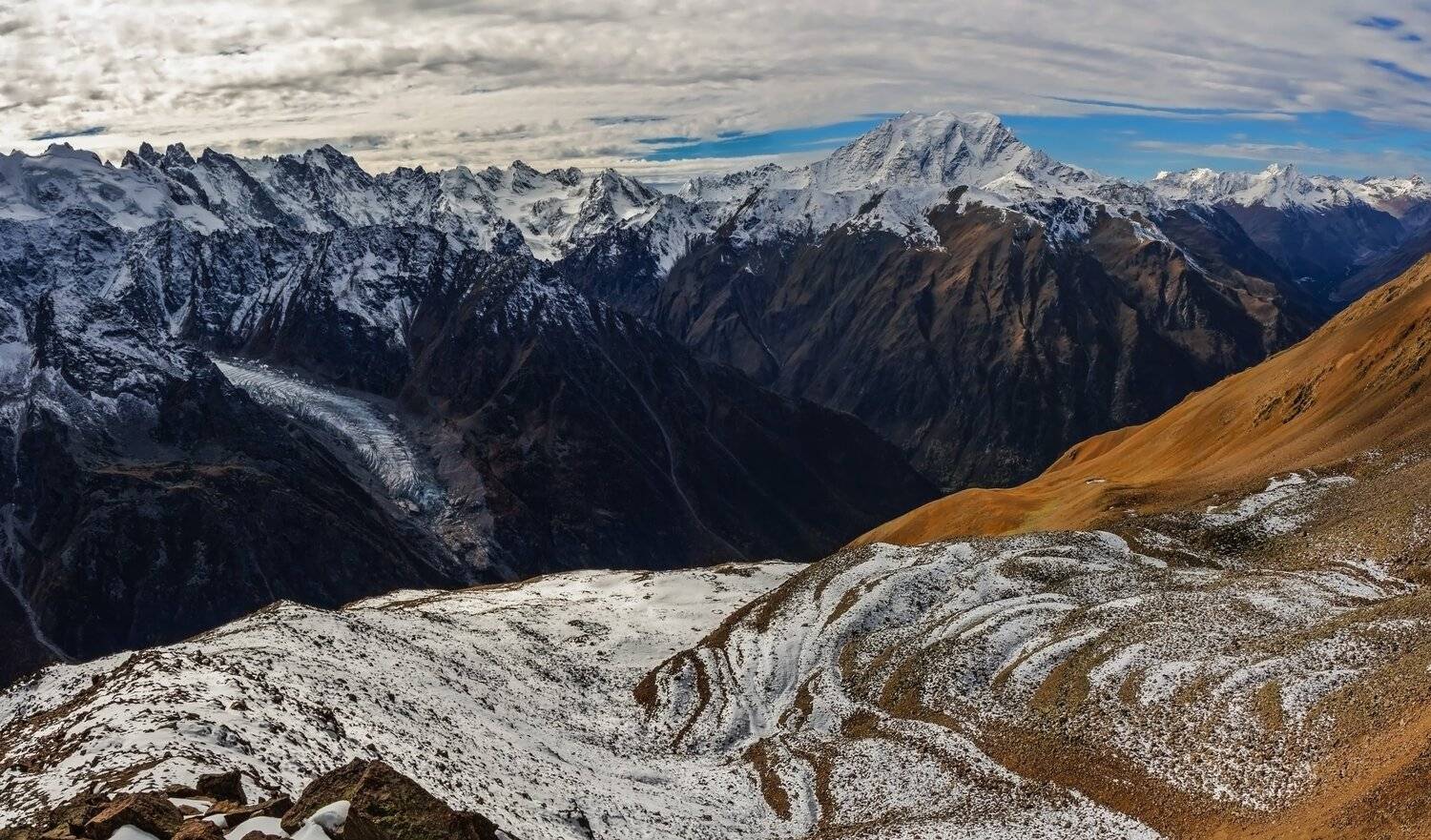 горы, альпинизм, кавказ, ледники,  Эстелла