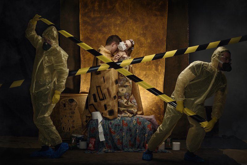 поцелуй, модель, картина, kiss No kiss фото превью