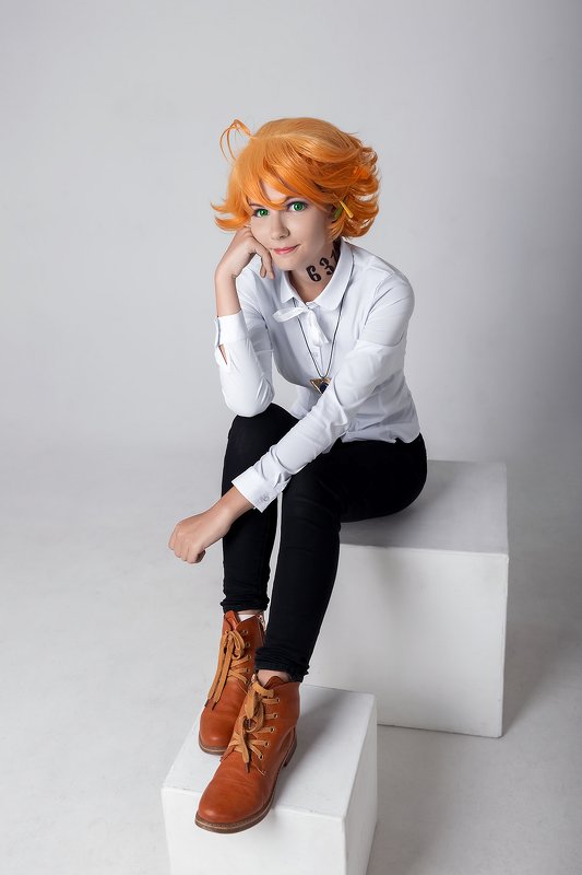 Emma, Norman, ThePromisedNeverland, косплей, cosplay  Эмма & Норман фото превью