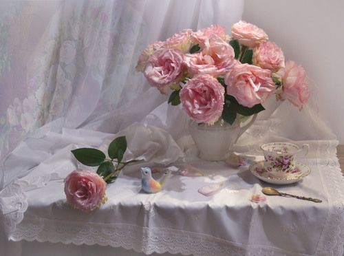 ...букет из роз, как вдохновенье...