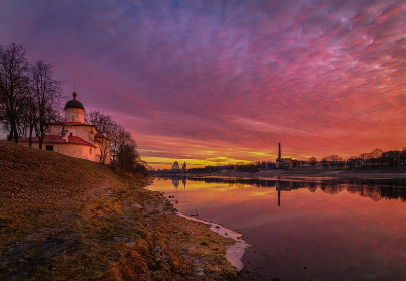 Псковский рассвет фото превью