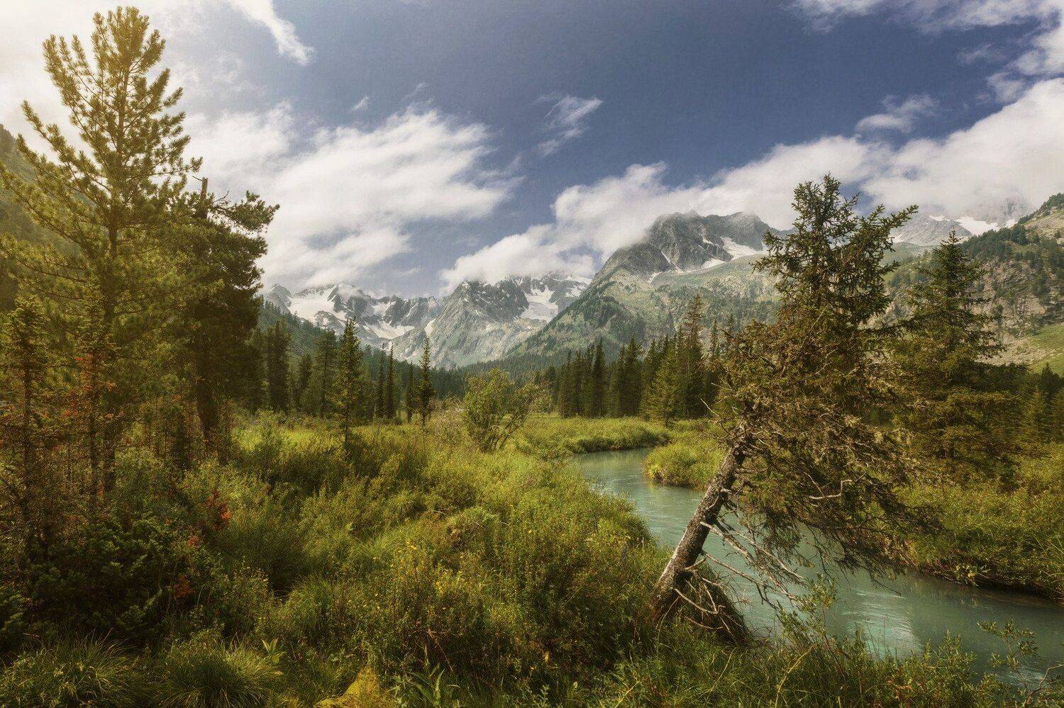 алтай, озеро, горы, лес, природа, закат, рассвет, красота, приключения, путешествие, Шевченко Николай