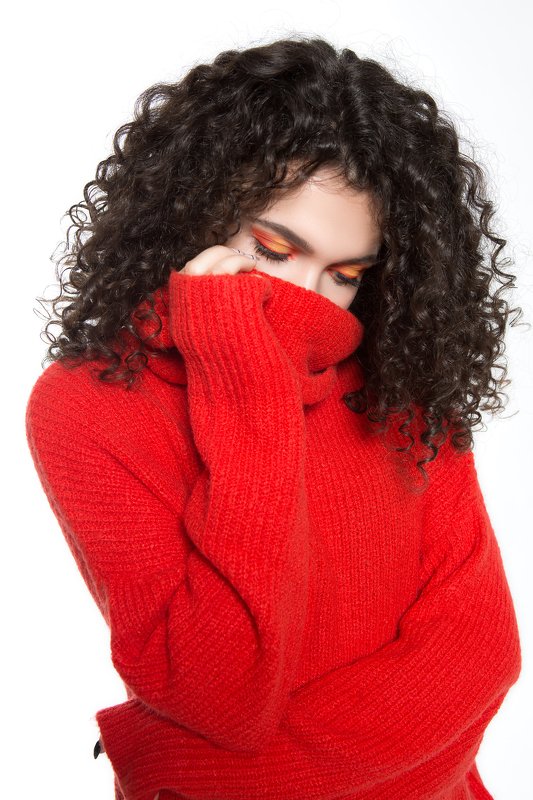 лицо девушка портрет макияж гламур фешн  Ника фото превью