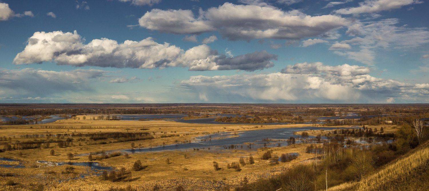 март небо облака венец весна, Дмитрий Алексеев
