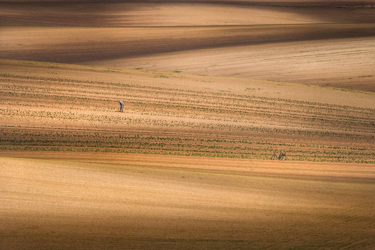 south moravia, czech republic, fields, hills, shadows, journey, travel, Mая Врънгова