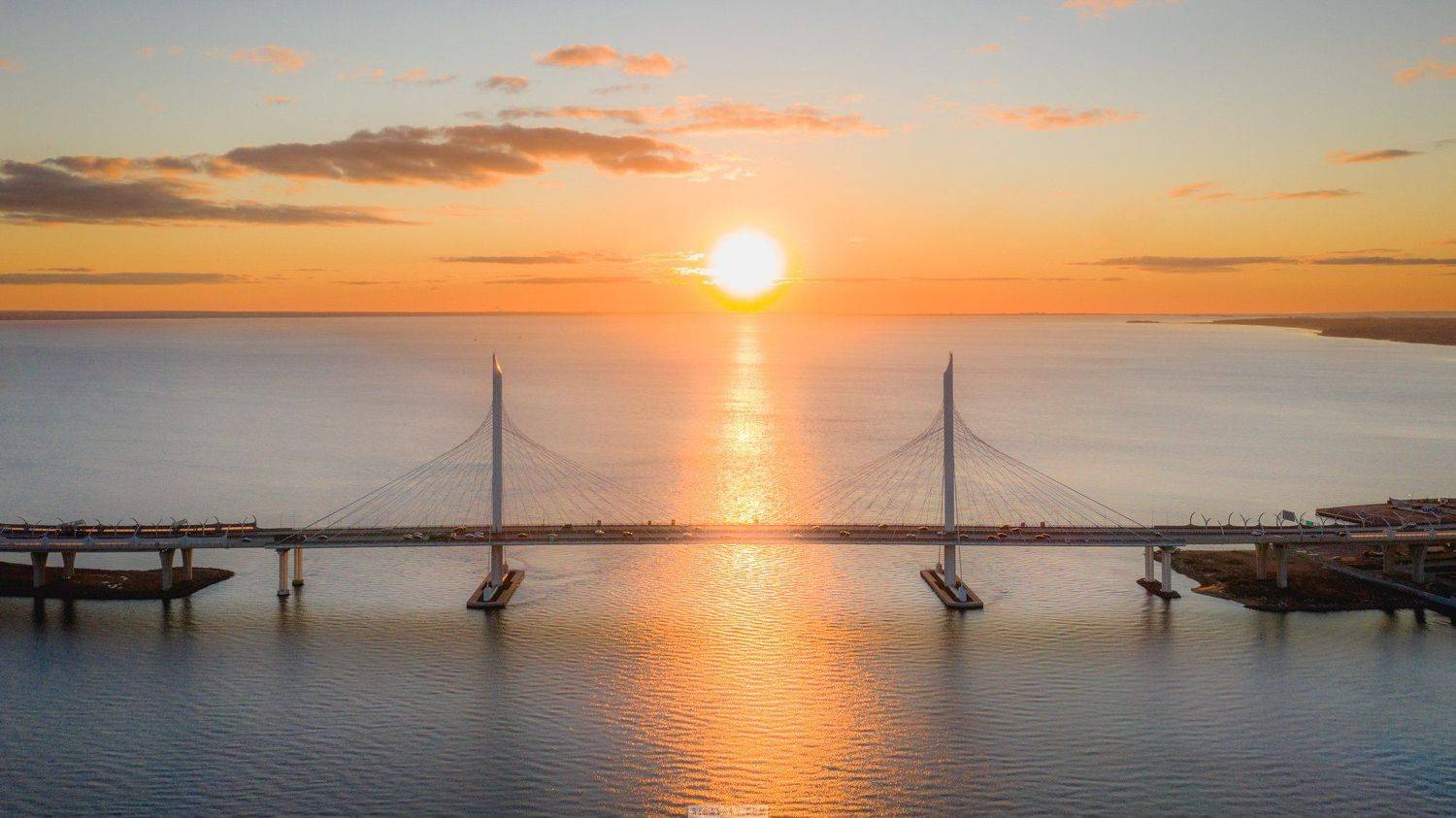 мост, санкт-петербург, зсд, закат, петербург, Богдан Синайский