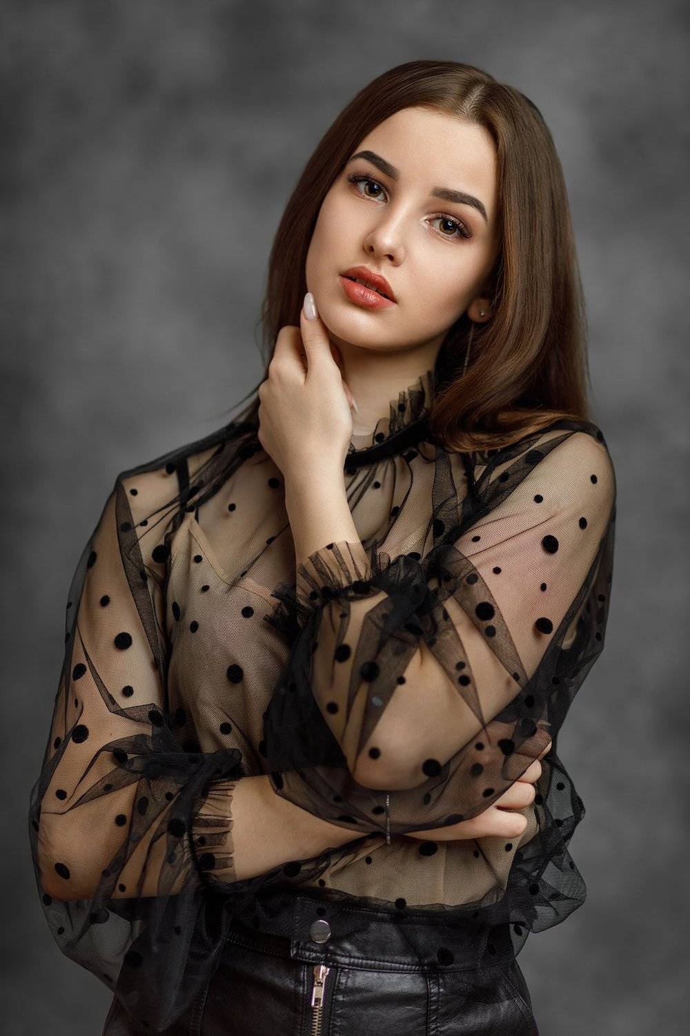 портрет, девушка, Сергеев Сергей