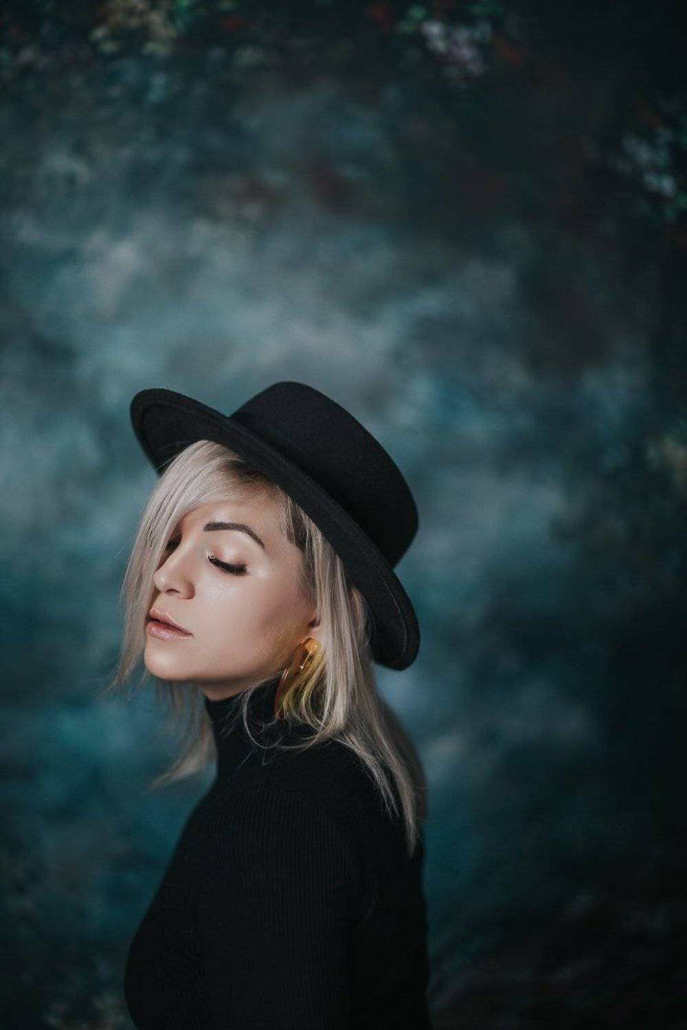 девочка глаза портрет girl portrait шляпа hat eyes, Вероника Баласюк