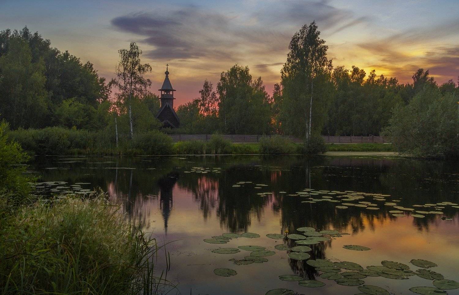 кострома,пейзаж,рассвет, Елена Рубинская