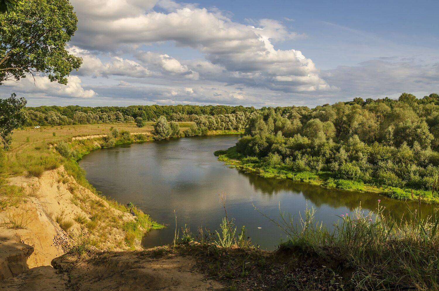 река десна ,вечер , красота, Александр Березуцкий