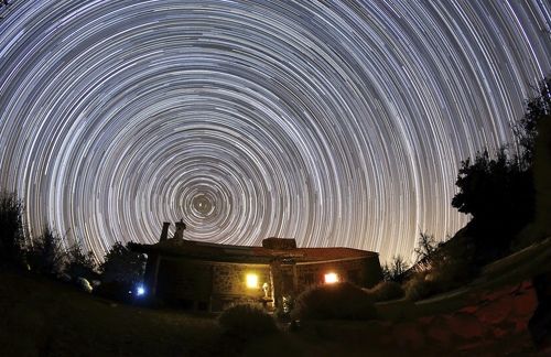 Time over Teide national park