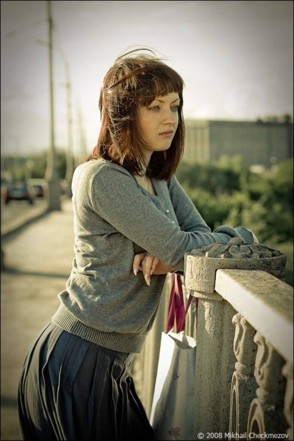 девушка, checkmezov, портрет, Михаил Чекмезов