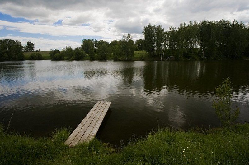 мост, пруд *** фото превью