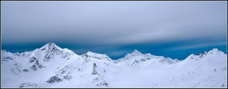 горы, снег , кавказ, приэльбрусье Границы фото превью
