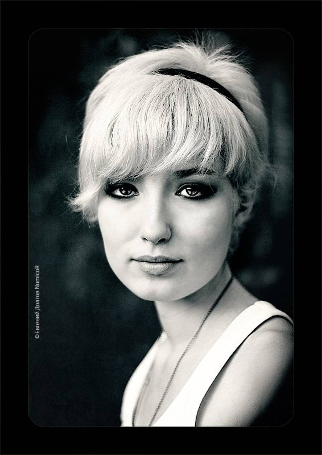 лето, чб, портрет, девушка, глаза, Евгений Долгов NumicoR