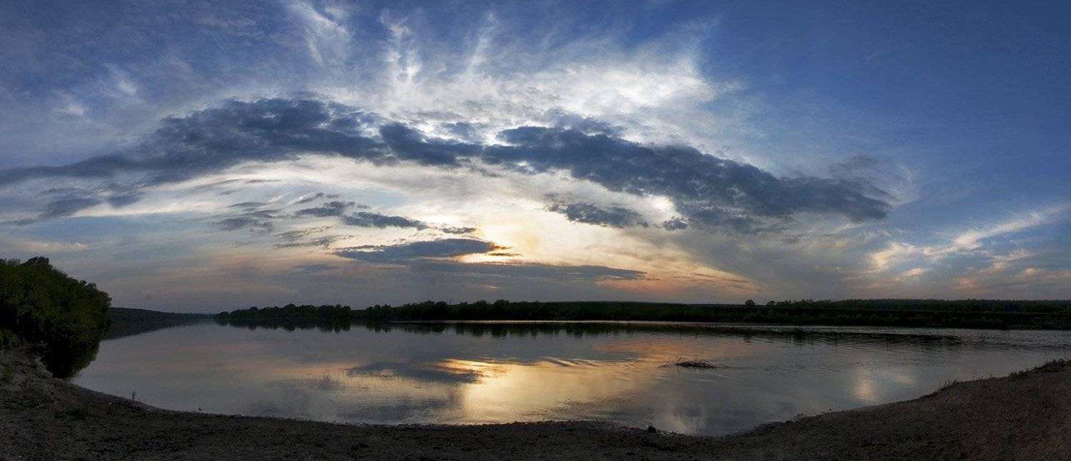 закат, ока, wizzard