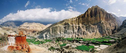 селение Тетанг (Tetang), королевства Мустанг