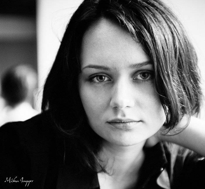 портрет, очень, красивой, девушки, Jagger