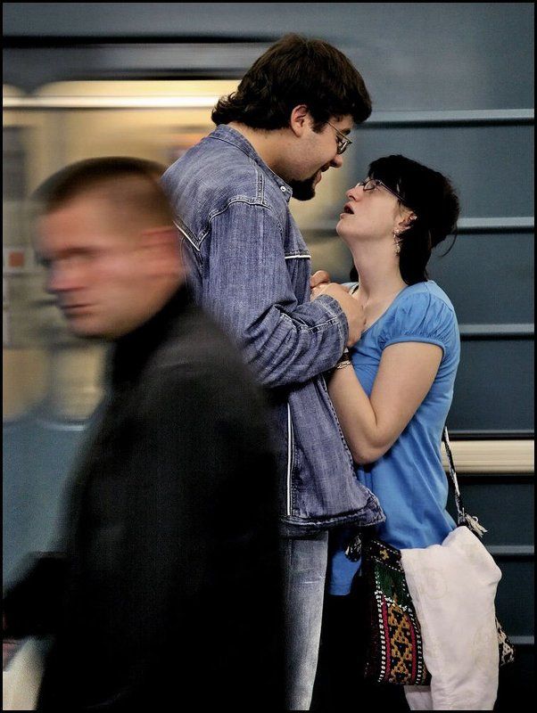 Страсти подземки... фото превью