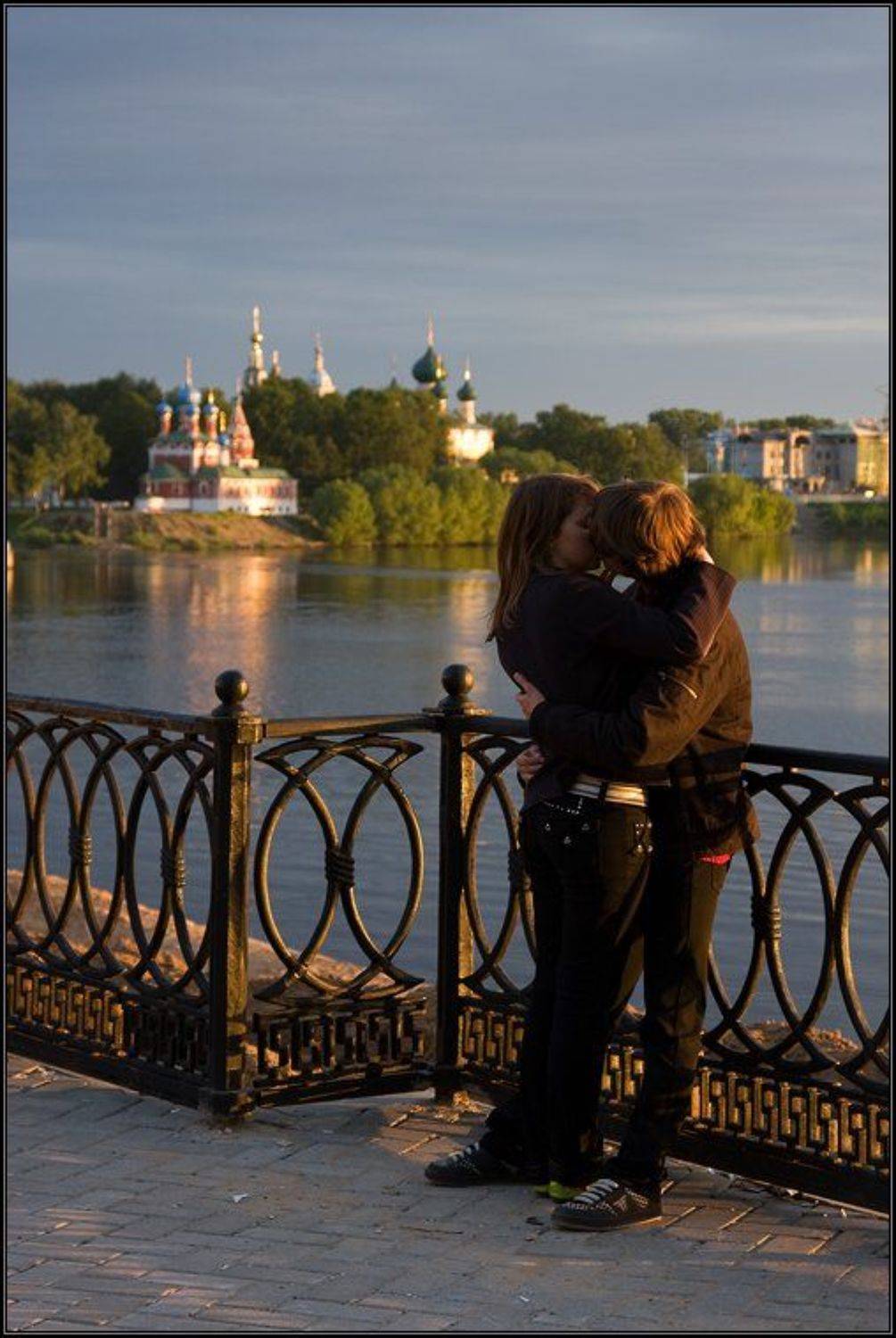 углич, закат, волга, золотое кольцо, любовь, романтика, Gemini (Алексей)