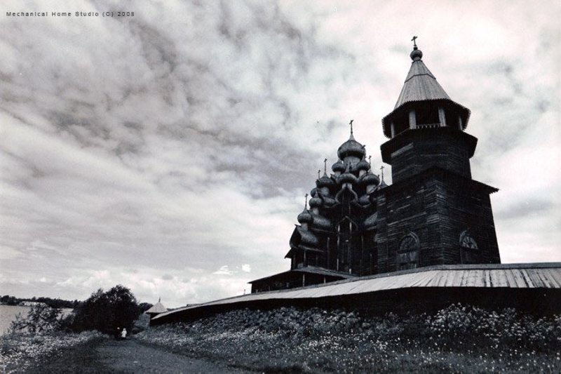 кижи, купола  фото превью