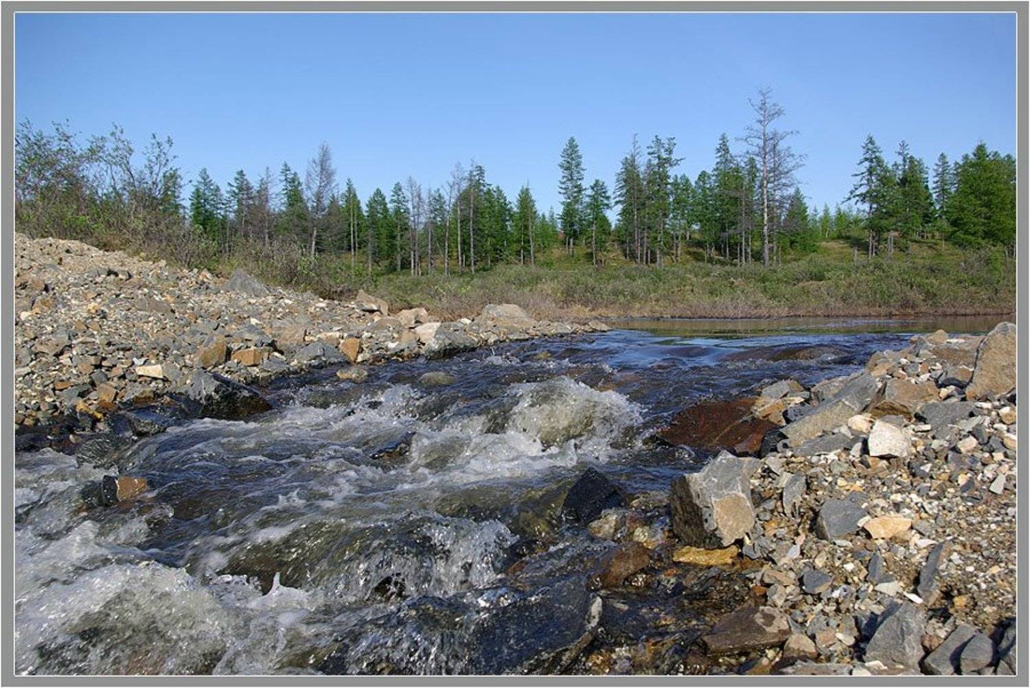 ручей, Солодухин Виктор