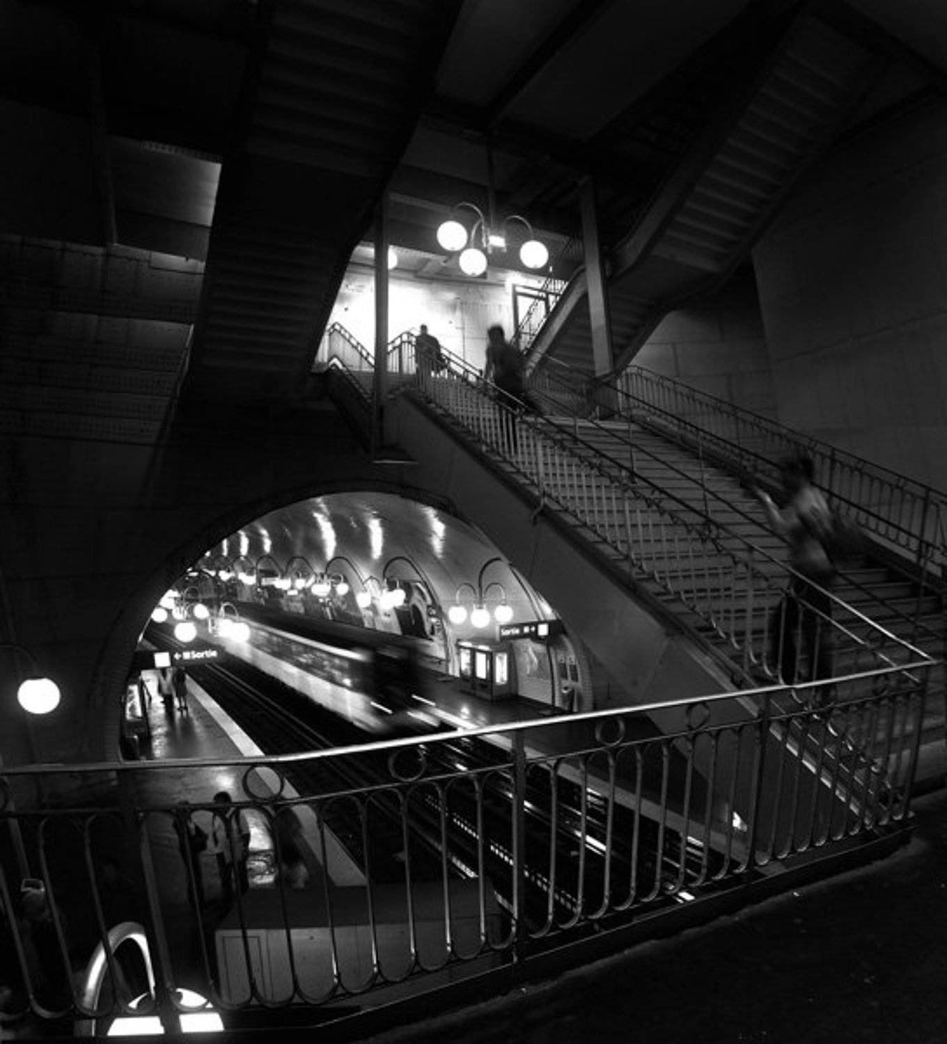 метро люди поезд, Vladimir BAZAN