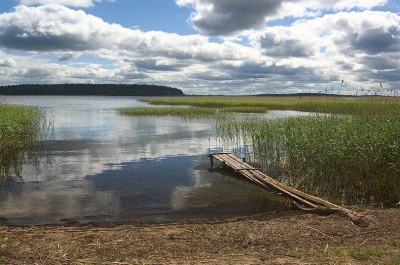 Про мосток и облака фото превью