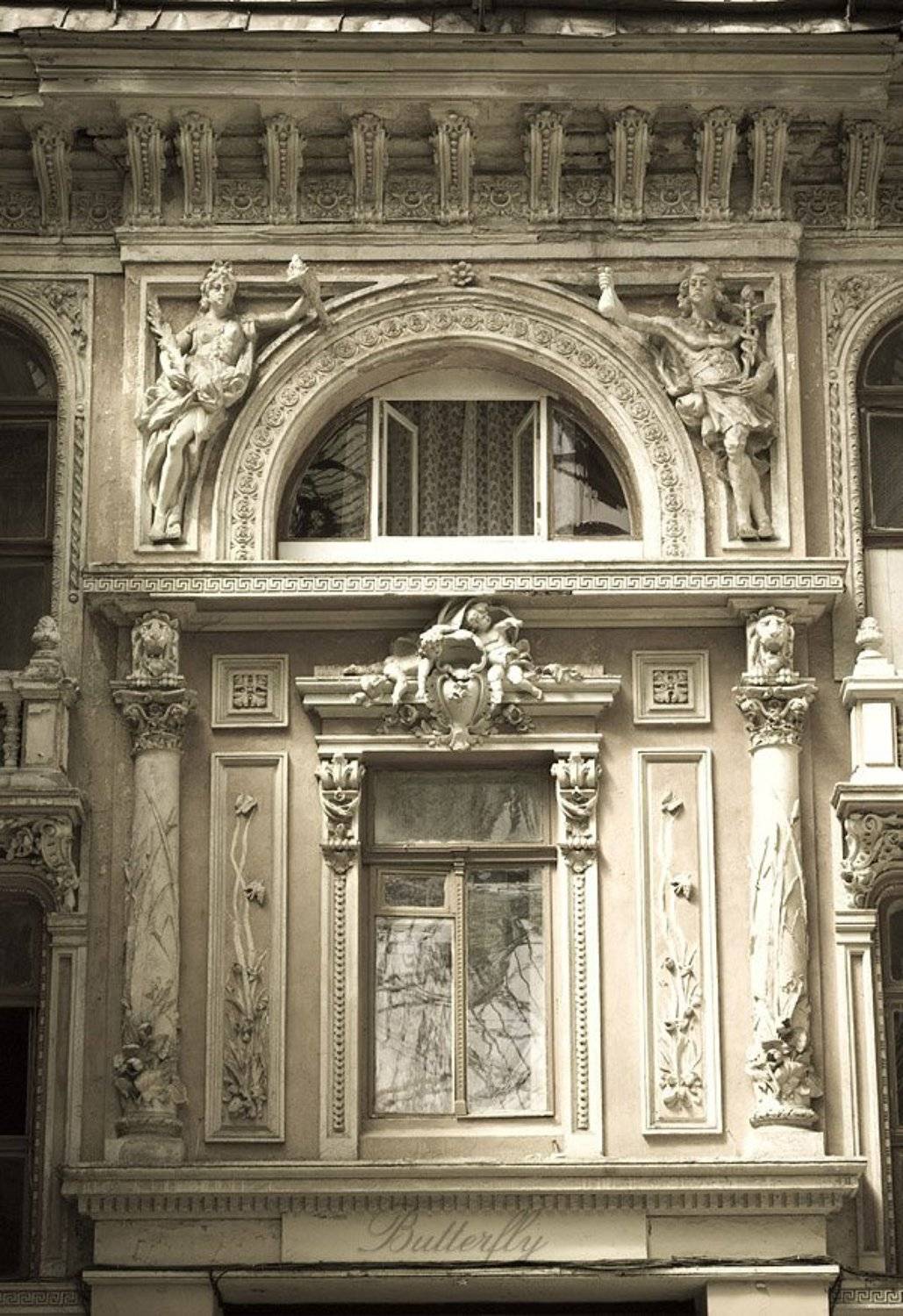 одесса, butterfly