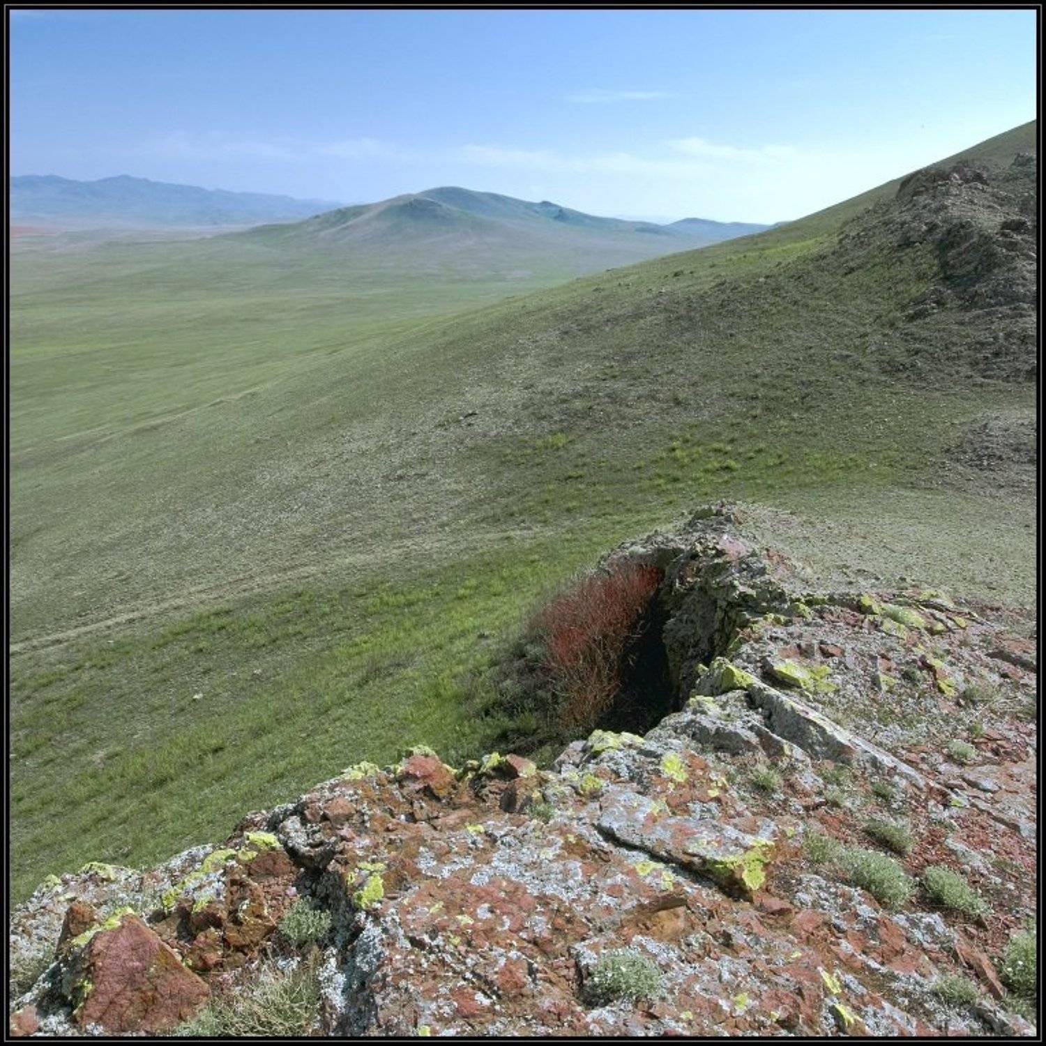 бурятия, степь, небо, горы, i_GO