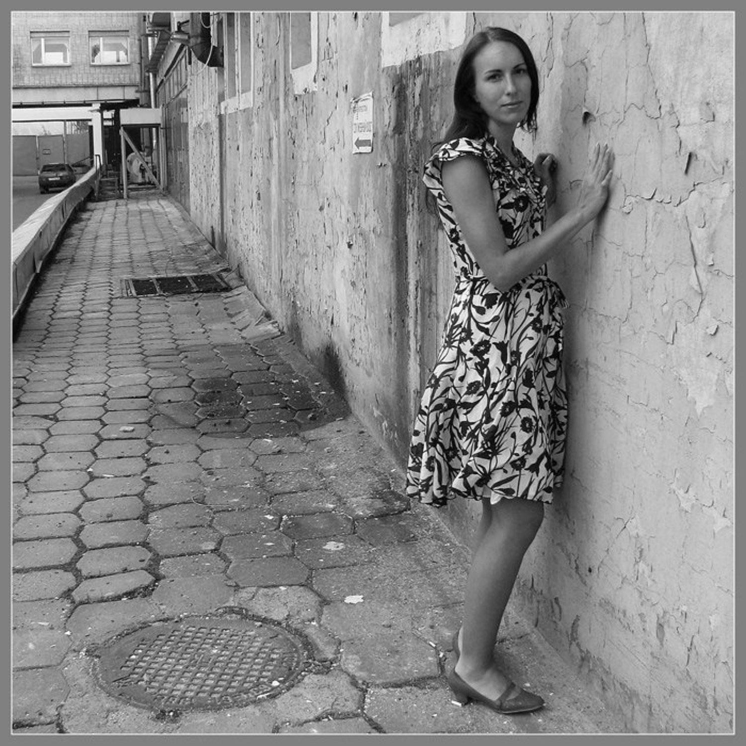 девушка, город, лето, Olga Panteleeva