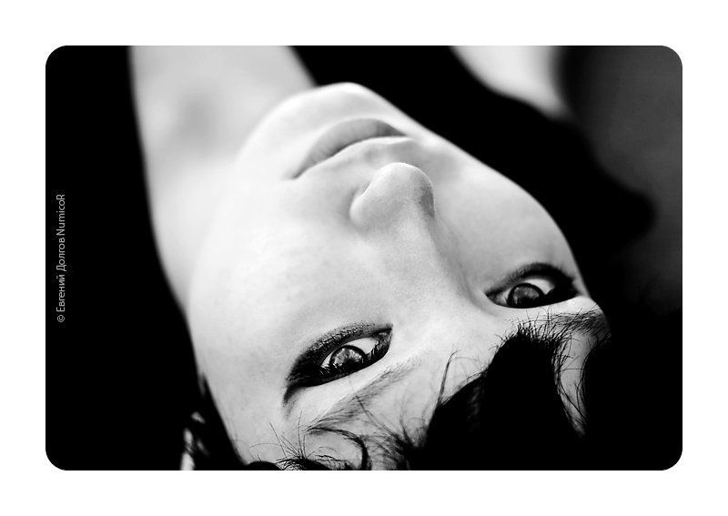 глаза, ч/б, чб, девушка, лето *** фото превью