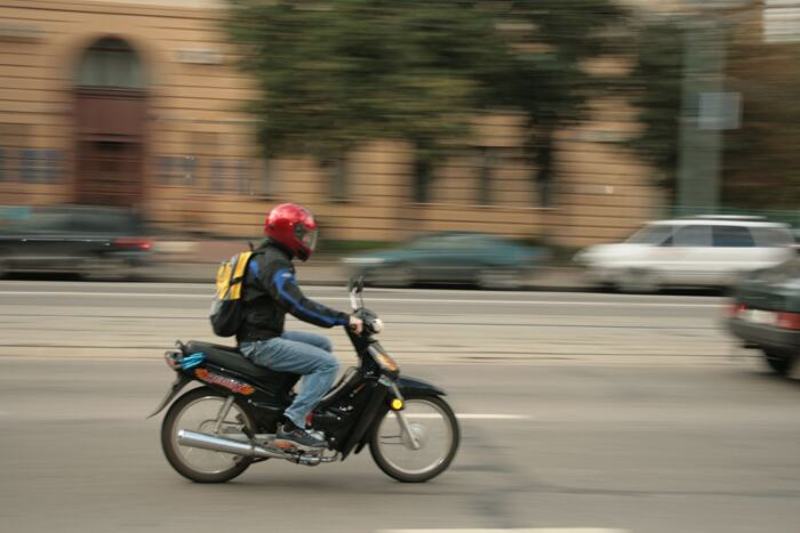 мотоциклист, москва, скорость Speed фото превью