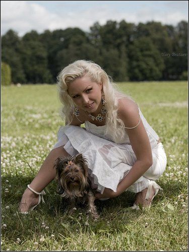 портрет с любимицей