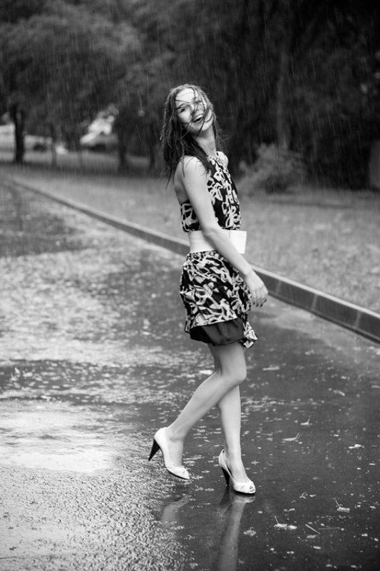 дождь летний дождь фото превью