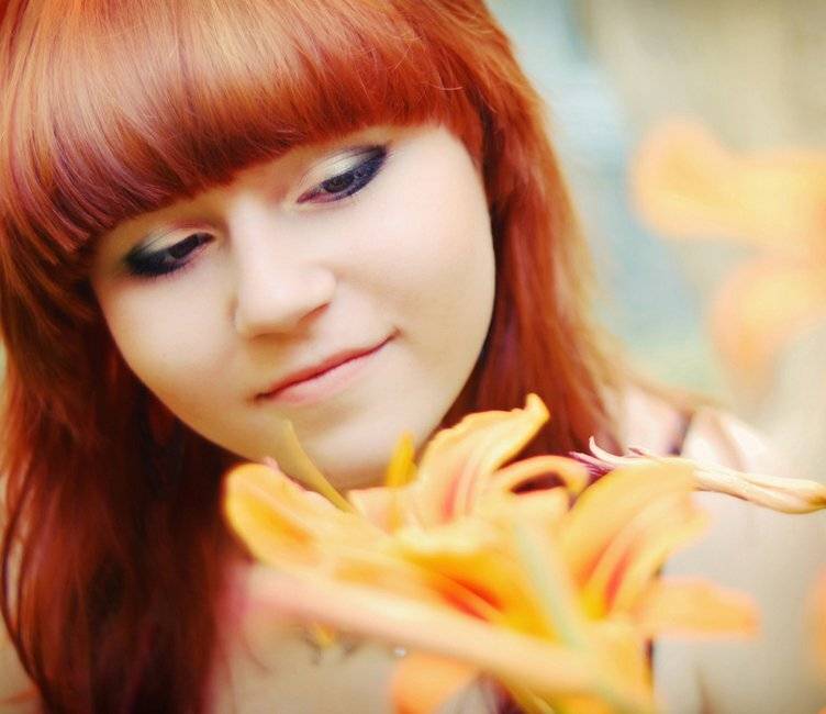 девушка,цветы, Svetlana Bekhtina