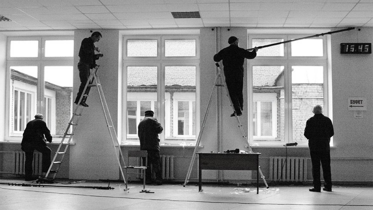 рабочий лестница рабочий лестница рабочий часы, Игорь Головачев