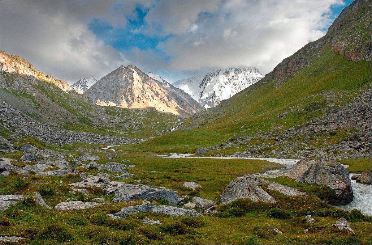 тянь-шань, горы, киргизия, река, Вадим Никифоров