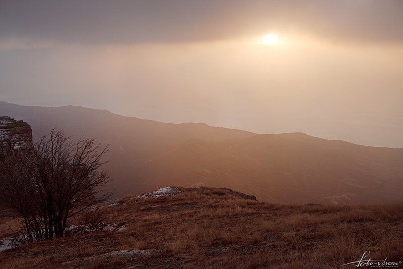 горы, рассвет, плато, демерджи, foto-vdvoem Лишь на мгновенье.. фото превью