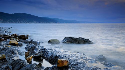 Встречая сумерки у моря...