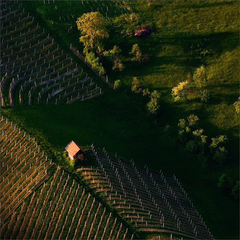 Сарай на вершине холма фото превью