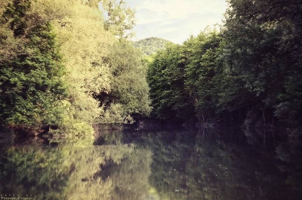 река, отражение, Перхун Евгений