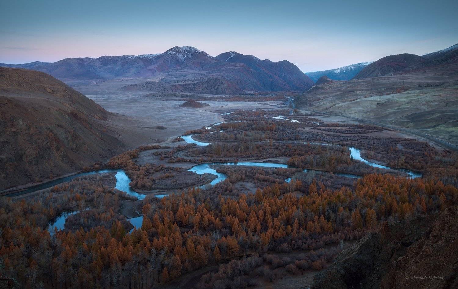 алтай, рассвет, пейзаж, чуя, утро, Александр Кукринов