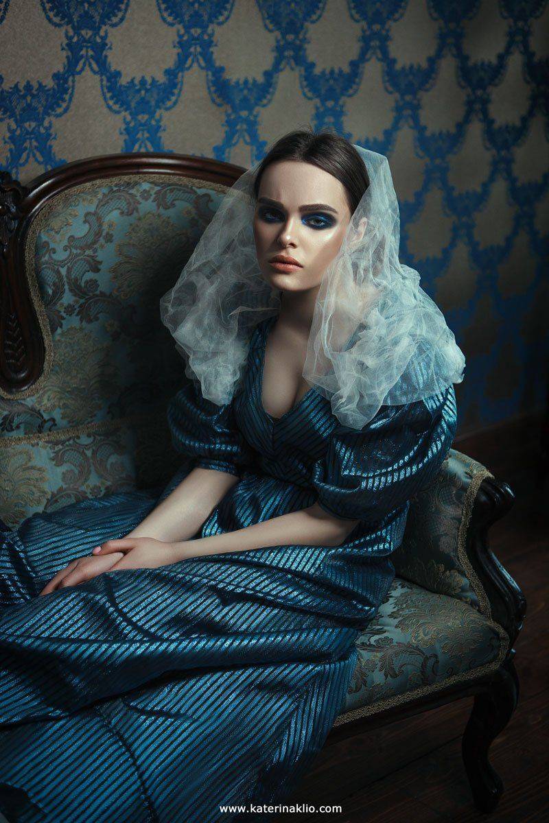 Woman, fashion, model, art, fine art, portrait, emotion, vintage, retro, Катерина Клио
