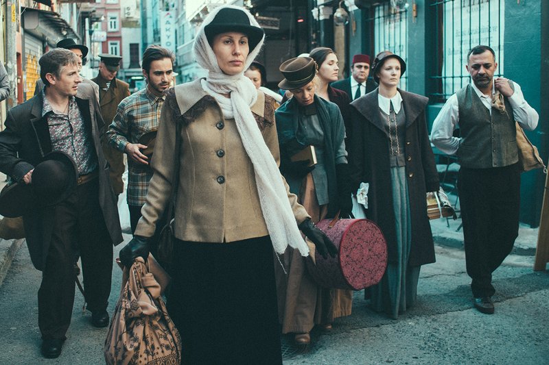 Белые русские эмигранты в Стамбуле. фото превью