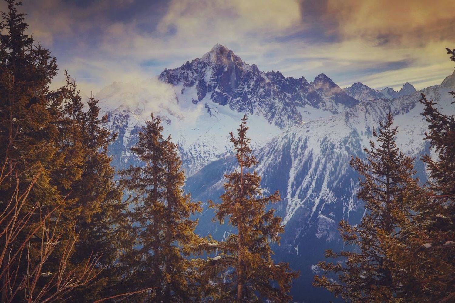 mountains, france, Konstantin