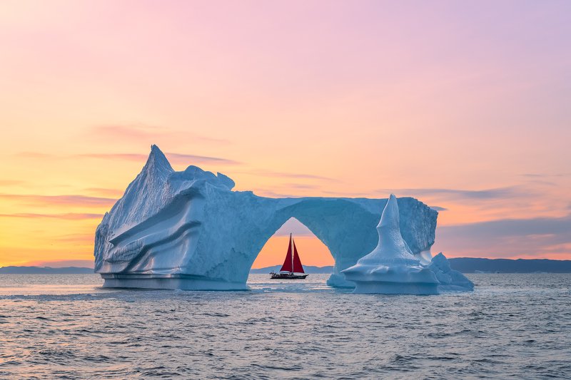 greenland, iceberg, sailing Ice Arch фото превью