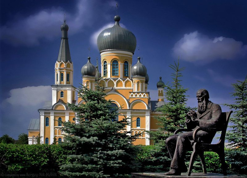 беларусь, город, достоевский, минск, вечер, фотосфера-минск Фёдор Достоевский & деревня Достоево фото превью