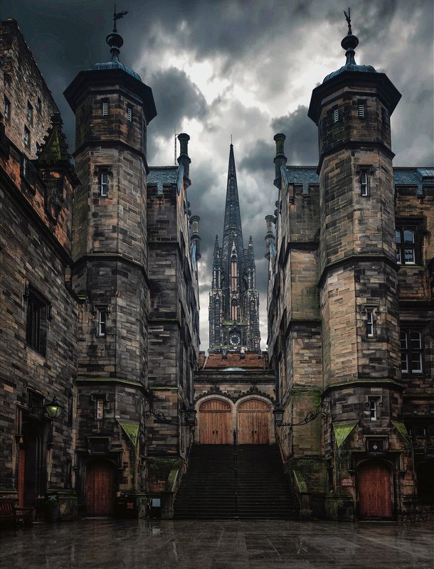 город, архитектура, шотландия, эдинбург Has it gone фото превью